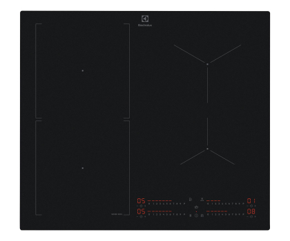 Płyta indukcyjna Płyta indukcyjna Electrolux EIS62453 SenseBoil Hob2Hood Bridge Czarny
